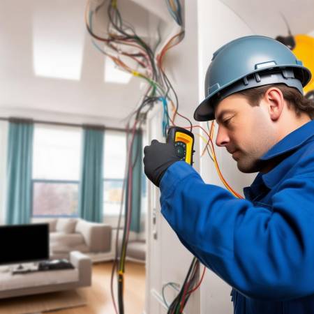 检查电路，确保安全