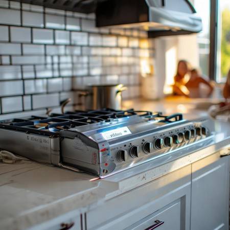 美的燃气灶电池省心高效