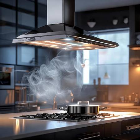 一插电自动启动，抽油烟机告别手动烦恼