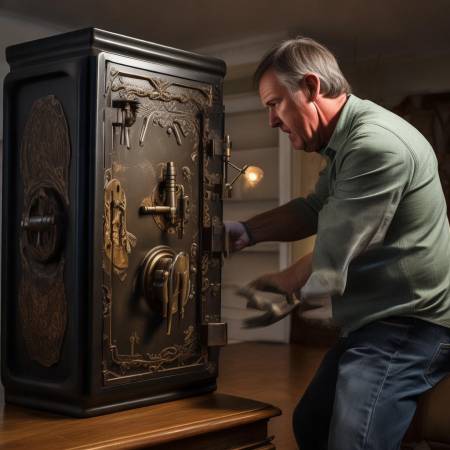 保险柜没电锁上的解决方法