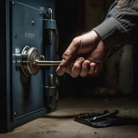 钥匙撬锁,慎操作