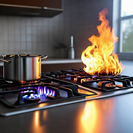 燃气灶火力稳定,煤气灶易烧糊