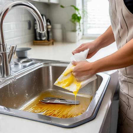 油渍泡软易擦除