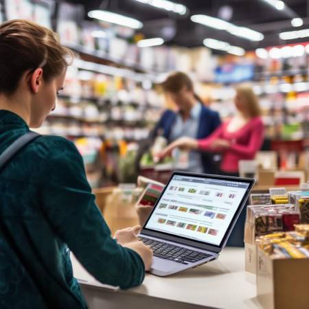 网上购物方便,实体店看货砍价