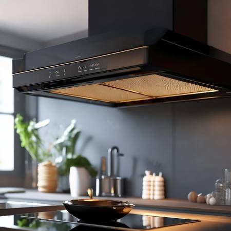 智能油烟机，自动调节，易清洁