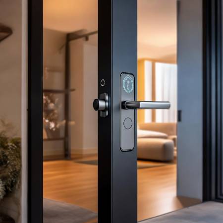 指纹锁一按开门