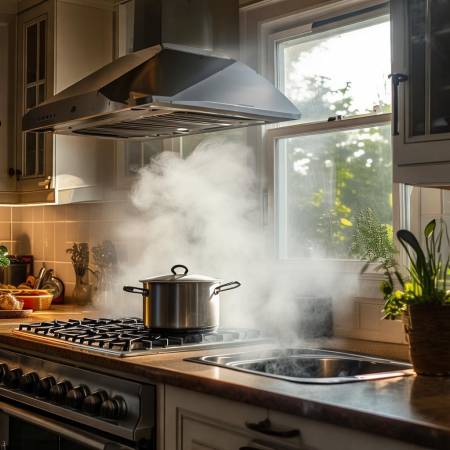 厨房通风,油烟少