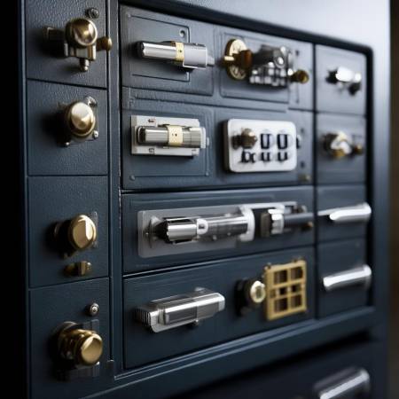 保险柜大旋钮：安全存储的守护者