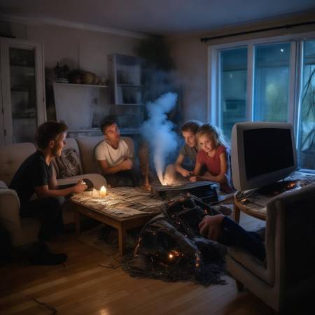 电视机待机被雷击损坏，维修建议与防范措施