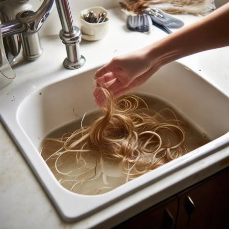 “巧取缠发，夹子解忧”