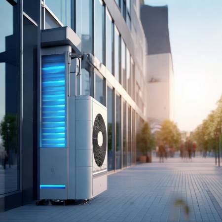 空气能泵普及,便利生活