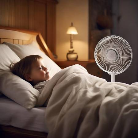 风扇远离宝贝,保暖防风