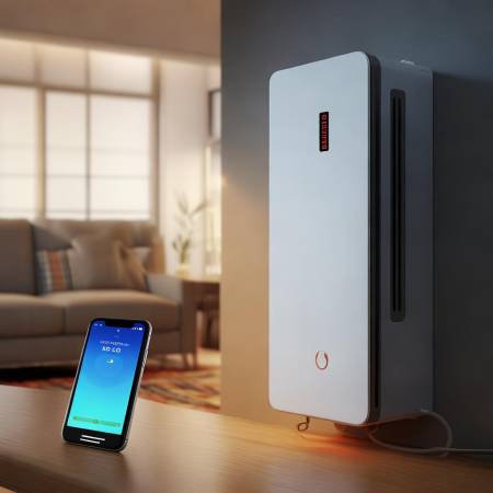 壁挂炉远程控温,省心便捷