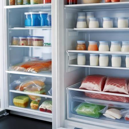 冰箱分层存食物,保鲜又方便