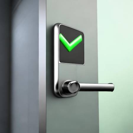 指纹锁是否锁上，一目了然的小技巧