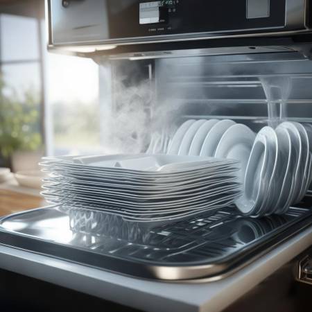 消毒柜餐具晾10分钟即可