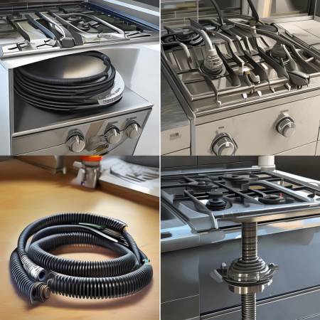 燃气灶连接方式对比