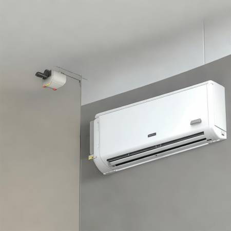 空调面板盖好，防风又时尚