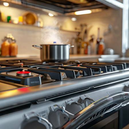 燃气灶自动熄火保护