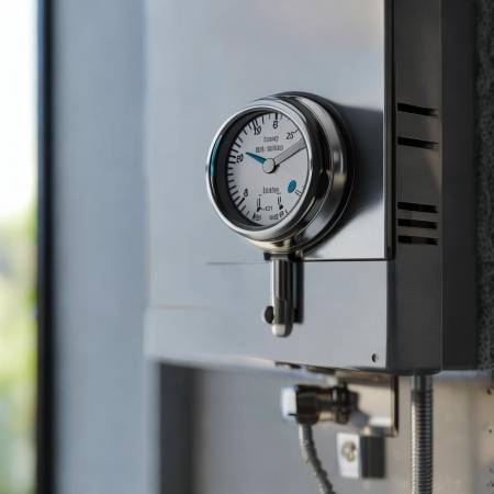 检查壁挂炉水压表