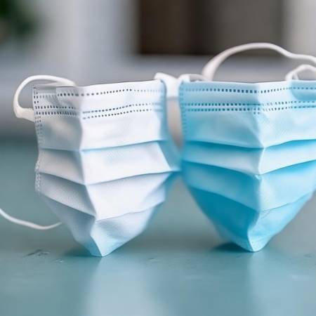 “口罩消毒观察色质”