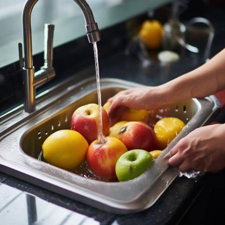 洗衣机洗水果技巧，告别清洗难题