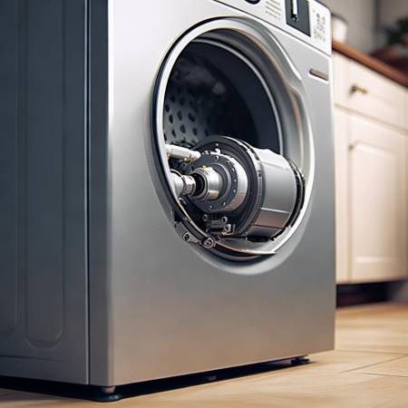 “检查洗衣机底排水泵”