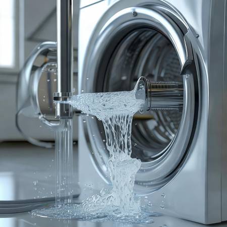 洗衣机背后的三孔有什么作用？