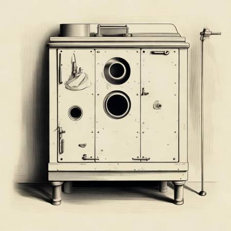 洗衣机三孔设计,方便连接电源、