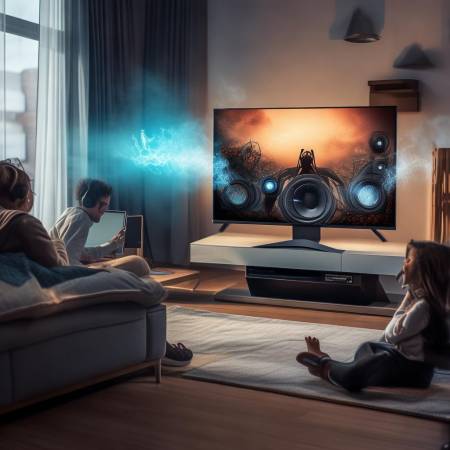 8518电视机喇叭：音质升级，家庭影院新选择