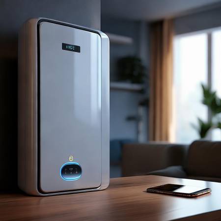 远程控温壁挂炉,便捷温暖家