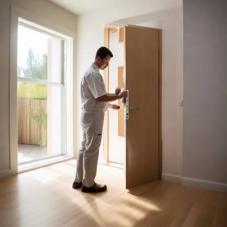 指纹锁安装方便快捷