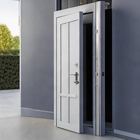 防盗门材质与门框选择