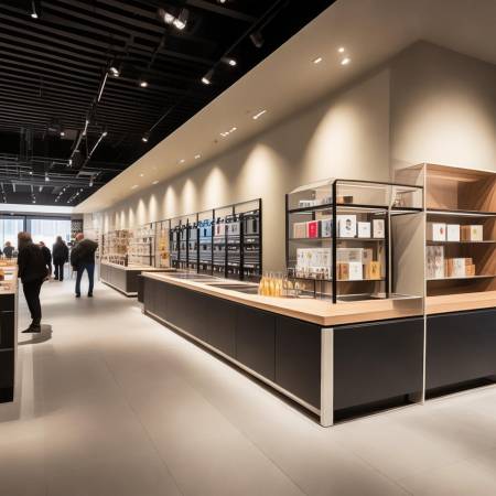 舒适宽敞的集成灶店