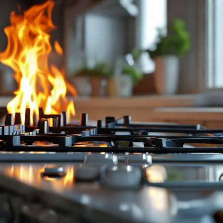 燃气灶开关按钮图解