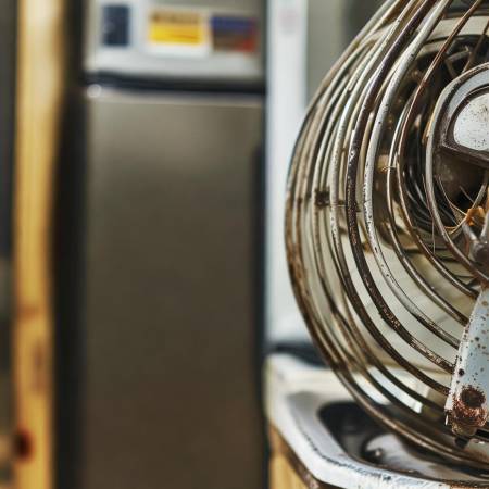 风扇旧了需更换,安全断电最重要