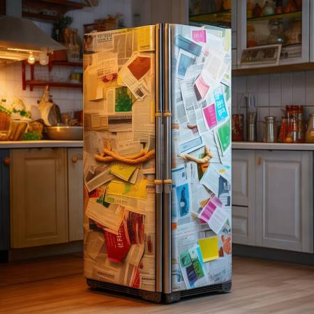 冰箱变身,个性装饰