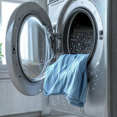 滚筒洗衣机高效除螨原理揭秘