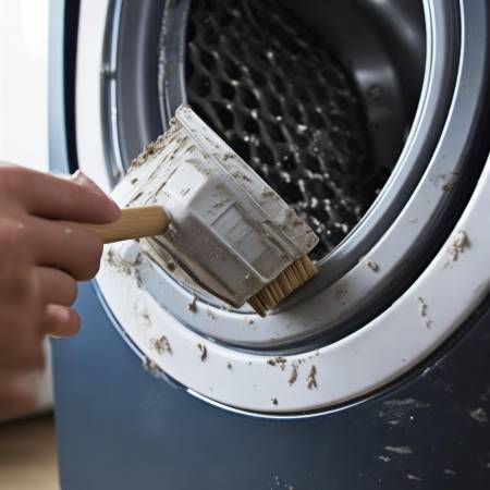 清洁洗衣机过滤网