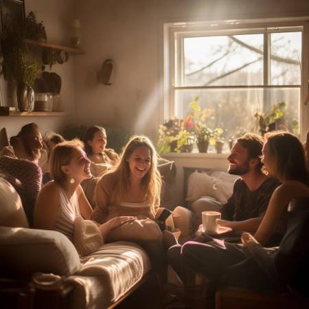 生活自然,舒服就好