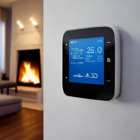 智能恒温器,自动调温