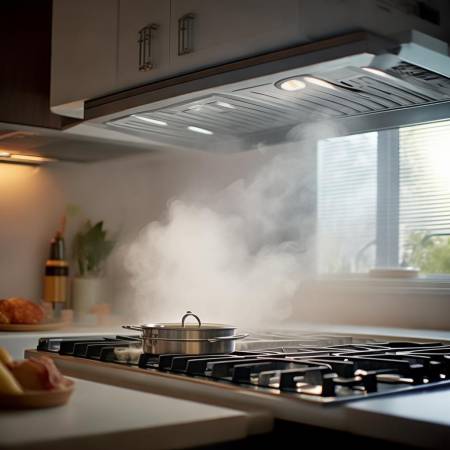炒菜预热油烟机，事后抽净油烟