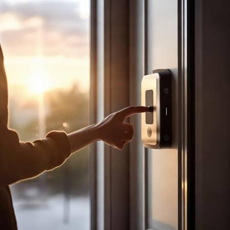 好仕邦智能指纹锁：居家安全新选择，一键解锁便捷生活