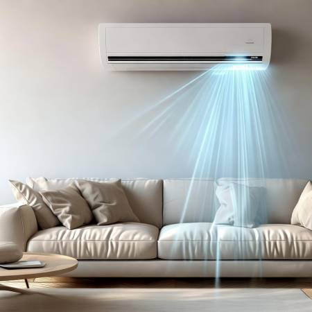 空调沙发间保持距离