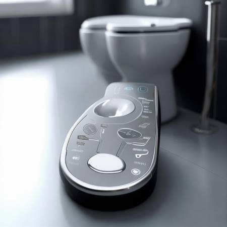 科勒智能马桶遥控器，享受便捷如厕体验