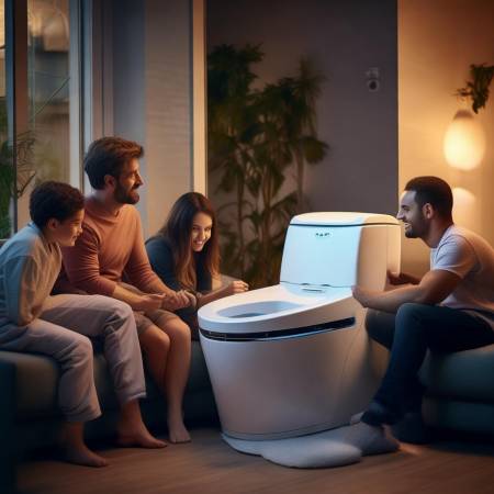 打造家居新体验中心,智能马桶生