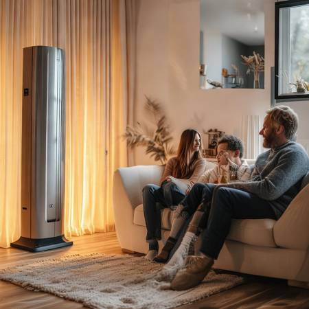 空气能采暖,安装简便,舒适惬意