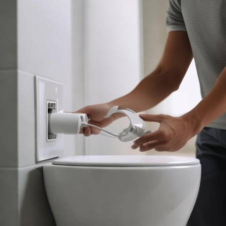 智能马桶底座,连接电源要检查。