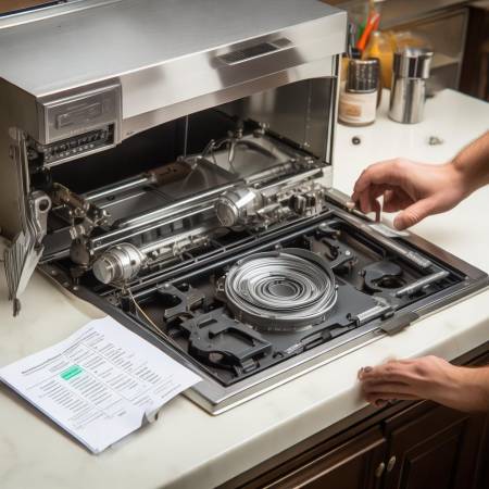 德意油烟机拆装技巧