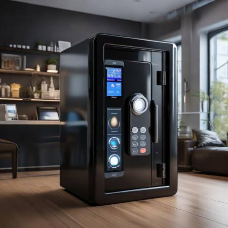 智能保险柜，双重安全，远程监控